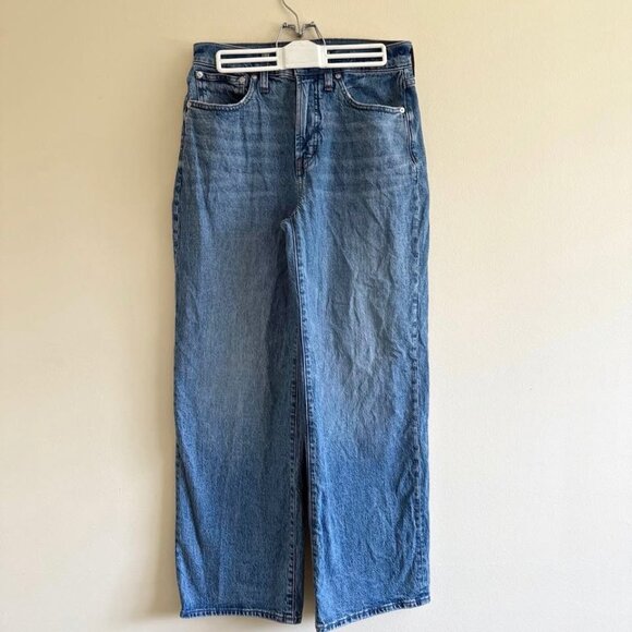 Madewell "The Perfect Vintage Wide-Leg Jean" in Enmore Wash (Size 27) - Picture 4 of 5